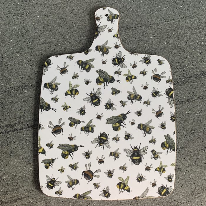 Bee Chopping board FRONT